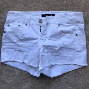 White shorts